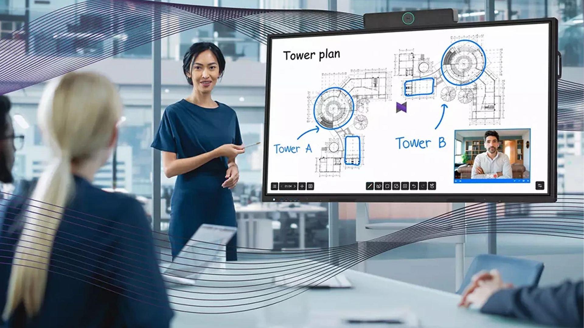 10 Reasons Why Modern Offices Prefer Interactive Flat Panel Displays Over Projectors