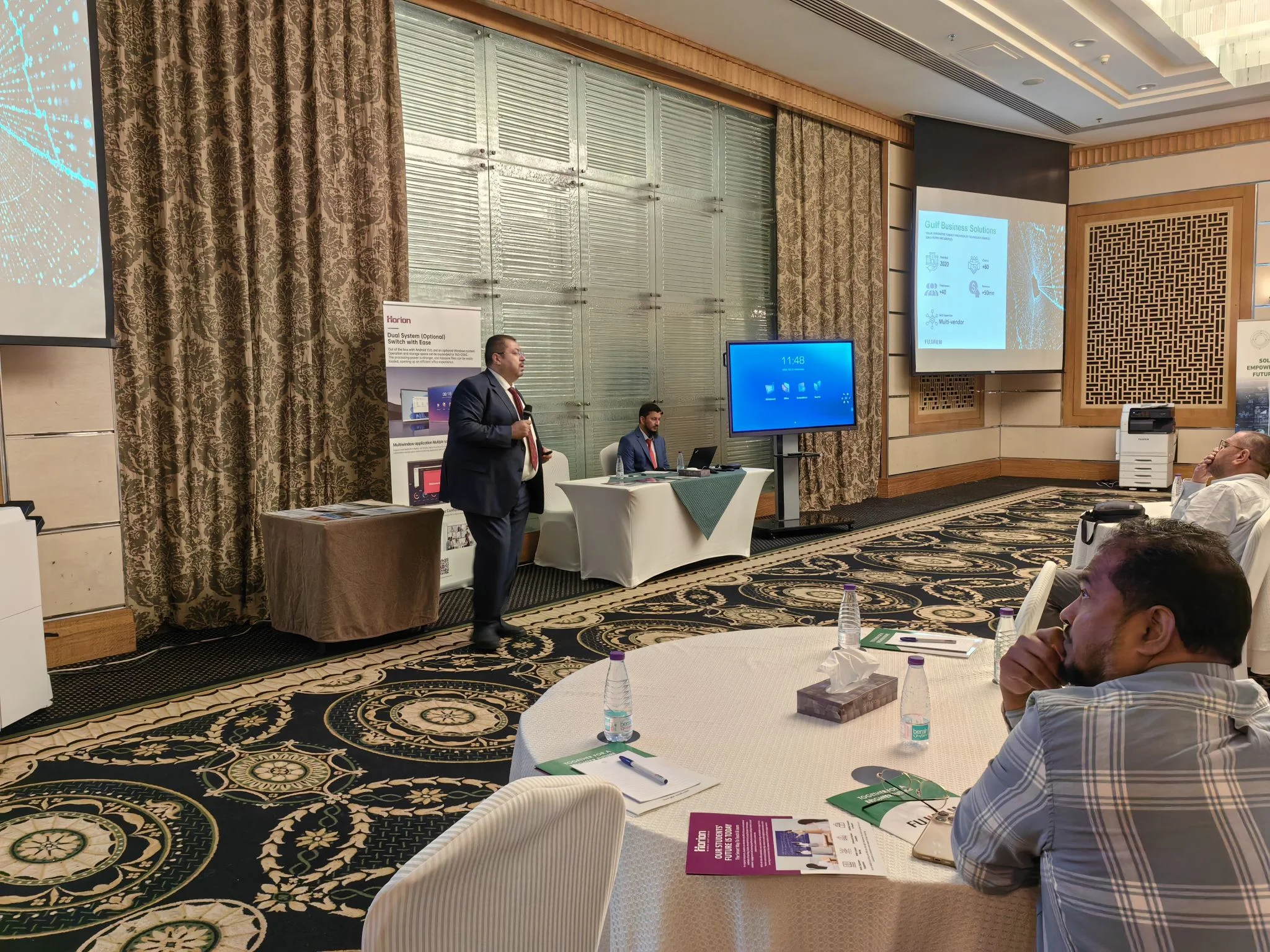 Horion Interactive Flat Panels Impress at Dammam Event